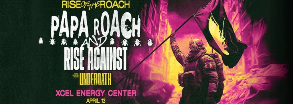 Papa Roach & Rise Against at Xcel Energy Center